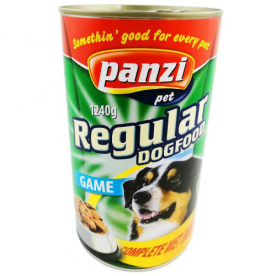 Panzi Regular konzerv - vadhús - kutyáknak 415 g