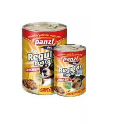 Panzi Regular konzerv - csirke - kutyáknak 415 g