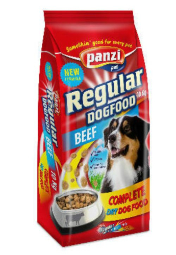 Panzi Regular Beef Adult (marha) száraztáp - Felnőtt kutyák részére (10 kg)