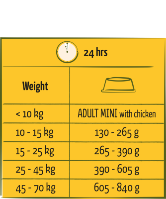 Happy Life Adult with Chicken flavour - Változatos kutyaeledel csirkehús ízesítéssel – élénk felnőtt kutyáknak 12,5 kg