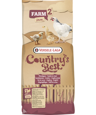 FARM 2 PURE pellet - befelyező csirketáp 11 - naptól vágásig - nem tartalmaz kokcidiosztatikumot - 20 kg