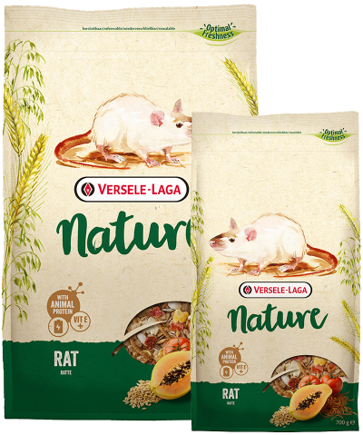Versele-Laga Nature Rat  - Teljesértékű eleség Patkányok részére 2,3 kg