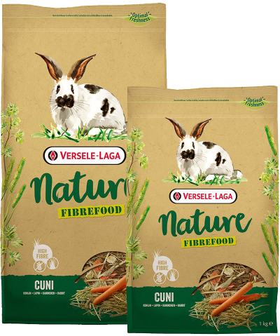 Versele-Laga Nature Fibrefood Cuni - Gabonamentes  eleség Nyulak részére (1kg)