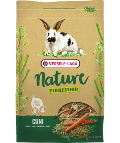 Versele-Laga Nature Fibrefood Cuni - Gabonamentes  eleség Nyulak részére (2.75 kg)