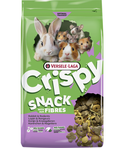 Versele-Laga Cryspy Snack Fibres - kiegészítő eleség rágcsálóknak (1,5kg)