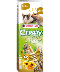 Versele-Laga Crispy Sticks Gerbils, Mice Dupla rúd (napraforgó,méz) - kiegészítő eleség futóegerek és egerek részére (110g)