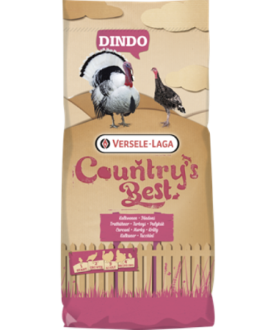 Country's Best DINDO 2.1 pellet nevelő pulykatáp 4 - 8 hetes korig - kokcidiosztatikummal 20kg