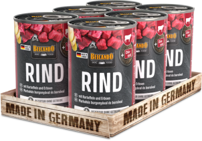 Belcando nedves kutyaeledel 6x400 gr marhahús burgonyával és borsóval