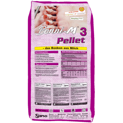 Sano- Bonni-M® 3 Pellet Mikrogranulált prémium prestarter szopósmalacoknak