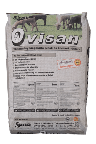 Sano - Ovisan - Rézmentes ásványi takarmány juhoknak