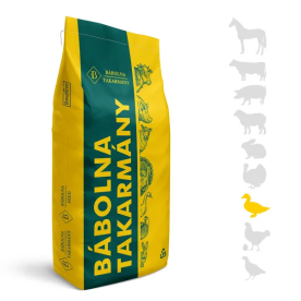 Bábolna - Kacsa és víziszárnyas nevelő táp, granulált  25 kg
