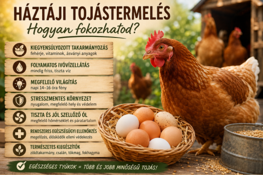Hogyan fokozható a háztáji tojástermelés? – Gyakorlati útmutató kezdőknek és haladóknak